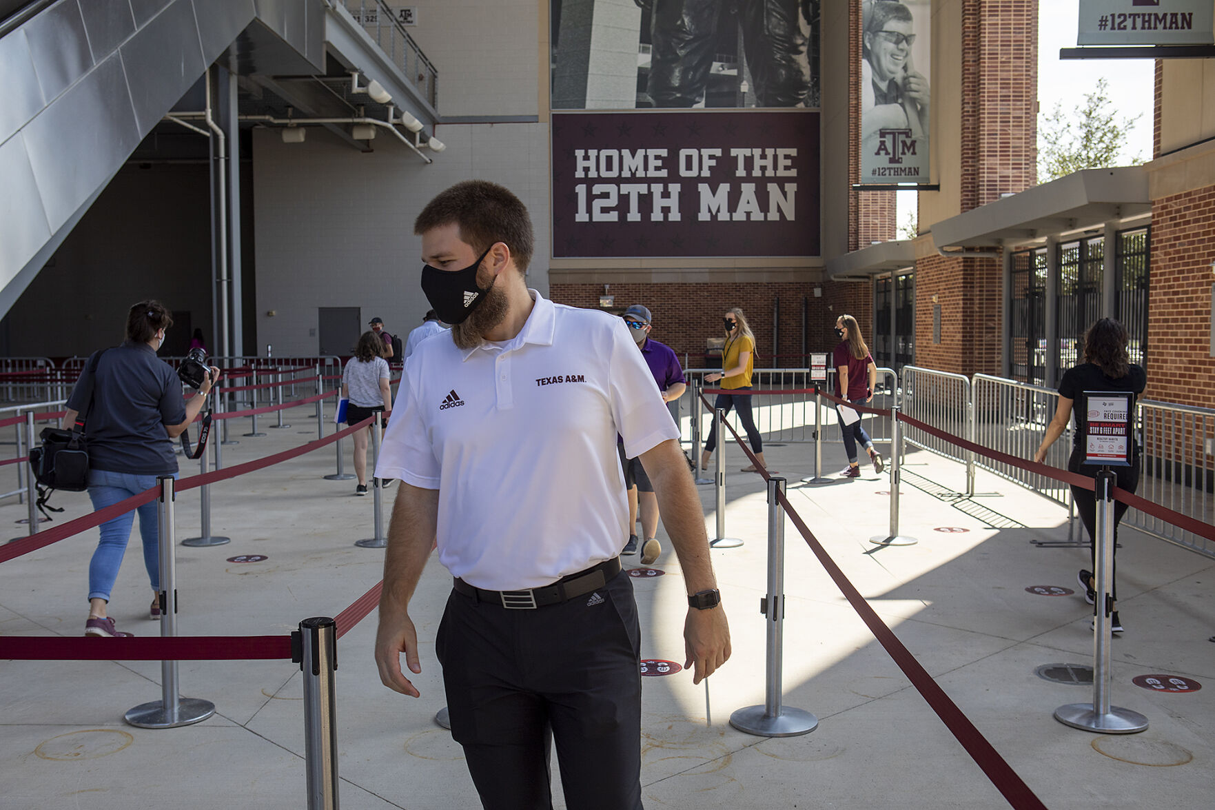 Kyle Field COVID-19 precautions